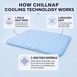ChillNap Ice-Soft Cooling Mat For French Bulldog